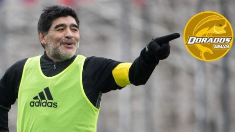 Diego Maradona es DT de Dorados