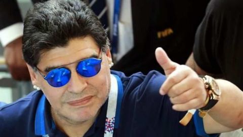 El día que Maradona celebró los triunfos de AMLO y Cuauhtémoc Blanco