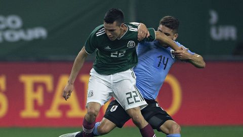 La selección mexicana pierde por goleada ante Uruguay