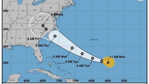 Florence recupera la categoría 3 en su rumbo hacia la costa sureste de EE.UU.