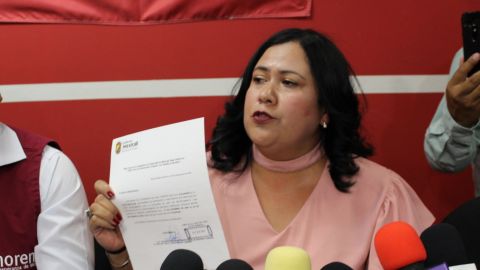 No afecta sanción de MORENA  a Senadora de BC