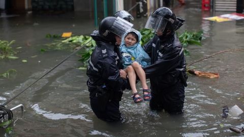 Más de medio centenar de muertos en Filipinas tras el feroz paso de Mangkhut