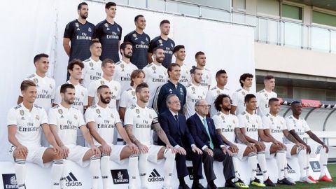 Real Madrid se toma la foto oficial de la Temporada 2018-19