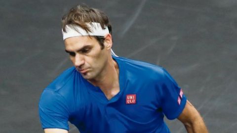 Federer amplía la ventaja de Europa en la Laver Cup