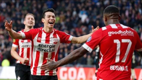 “Chucky” Lozano anota en victoria del PSV sobre el Ajax