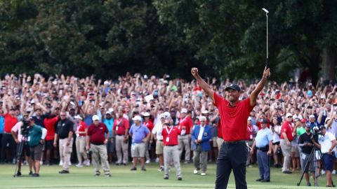 Tiger Woods vuelve a ganar por fin en la PGA