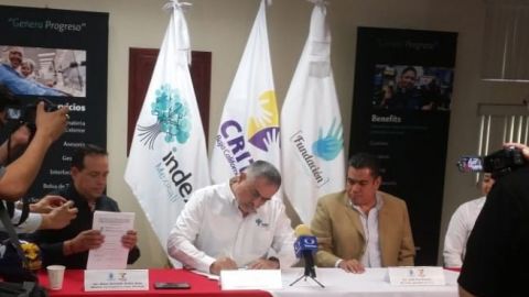 Firman convenio INDEX Mexicali y Fundación Teletón