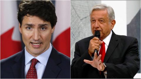 Trudeau pide a AMLO intervenir en negociación por TLCAN