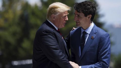 Trump celebra "maravilloso" e "histórico" pacto comercial con Canadá y México