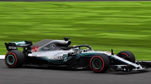 Hamilton y Mercedes logran una pole perfecta en Japón