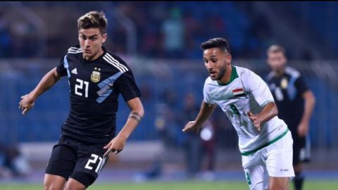 Sin Messi, Argentina golea a Irak en Arabia Saudita