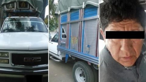 Simula ser policía y roba camión con 100 mil pesos de chiles