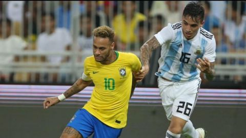 Con gol de último minuto, Brasil vence a Argentina en amistoso