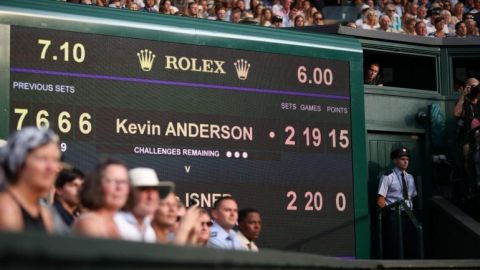 Wimbledon introducirá la ''muerte súbita'' en el último set