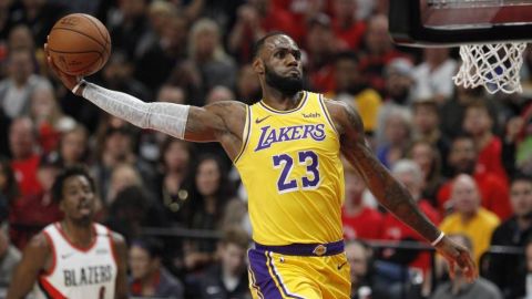 LeBron James confía pese al debut con derrota en los Lakers