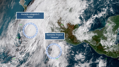 Willa sube a categoría 5 conviertiéndose en huracán peligroso