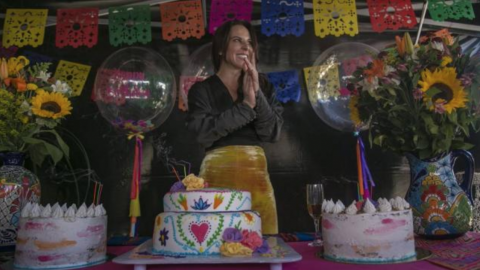 Kate del Castillo celebra su cumpleaños a la mexicana