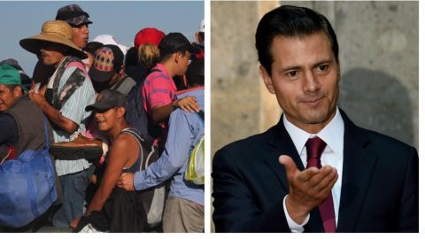 Migrantes en asamblea rechazan plan de Peña Nieto