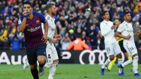 Con Hat-Trick de Suárez, Barcelona goleó al Real Madrid