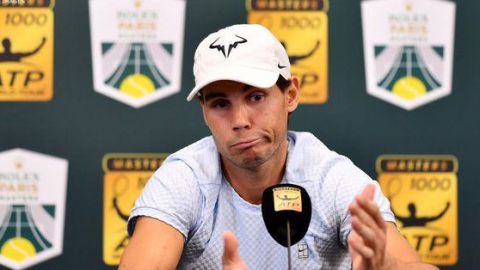 Rafael Nadal se retira de París por lesión