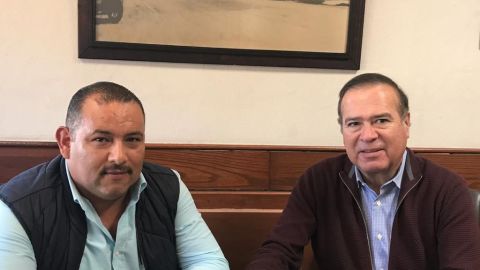 Arturo González Cruz se reúne con el Presidente de la Unión Ganadera de BC