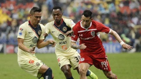 América empata con Toluca y su liderato peligra