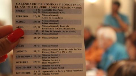 Existe calendario de pagos para jubilados y pensionados que GOB-BC conoce