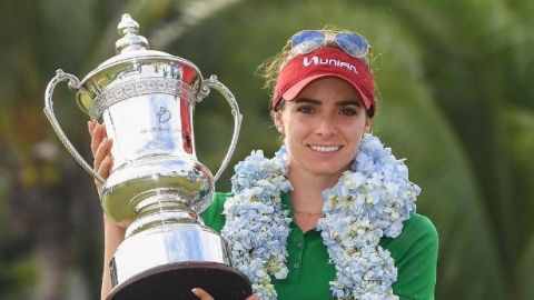 La mexicana Gaby López gana su primer título en el circuito LPGA