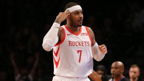 Carmelo Anthony no viaja a Denver con Rockets