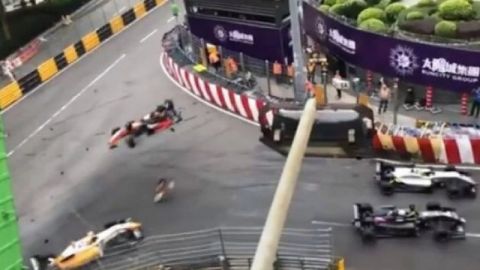 Estremecedor accidente en GP de F3; piloto sobrevive de milagro