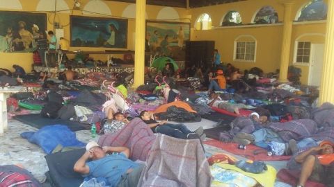 Más migrantes centroamericanos llegan a Mexicali