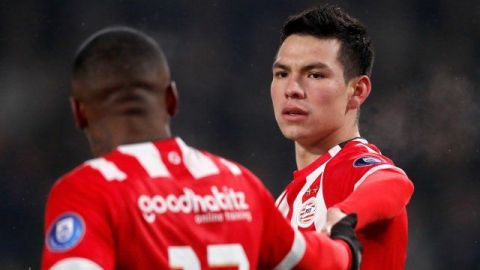 Con doblete y asistencia del Chucky, PSV goleó al Heerenveen