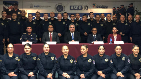 Realiza SSPE graduación de Policía Estatal en seguridad y custodia penitenciaria