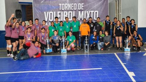 Warriors, campeón del Torneo de Voleibol Mixto Imdet 2018