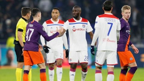 Manchester City rescata empate ante Lyon