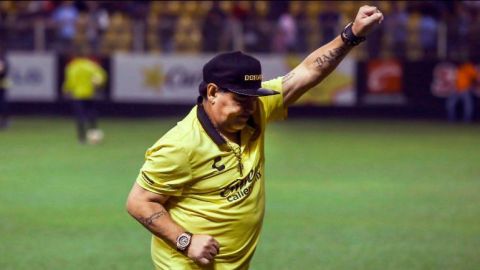 Maradona y sus Dorados ganan la ida de la Final del Ascenso MX