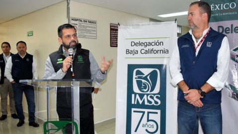 IMSS entrega obras para sus hospitales en Ensenada