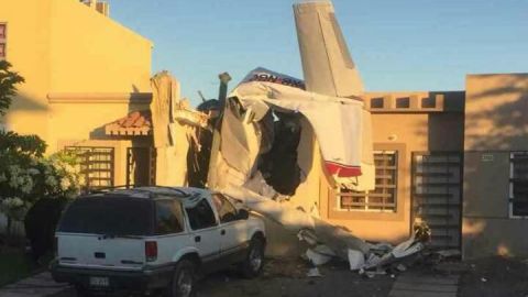 VIDEO: Se desploma una avioneta en Sinaloa; mueren 4