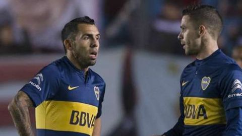 Tévez y Gago, agradecidos con España pero tristes de no jugar en Argentina