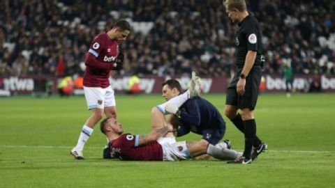 Arnautovic, del West Ham, estará un mes fuera por lesión