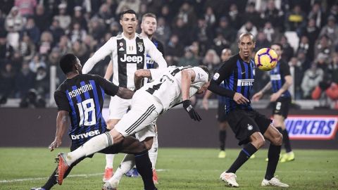 Juventus vence 1-0 a Inter y consolida liderato en Serie A