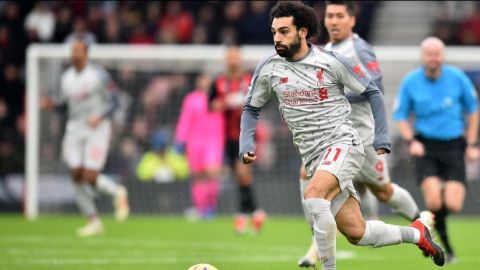 Mohamed Salah lleva a Liverpool al triunfo sobre Bournemouth
