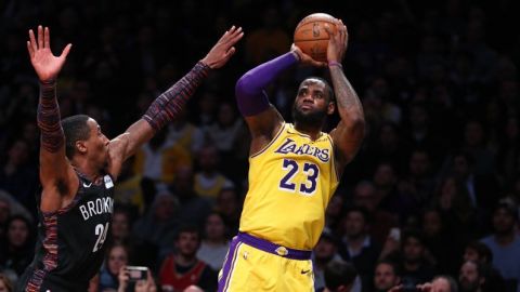 Nets resisten embestida de Lakers y suman 6 triunfos en fila