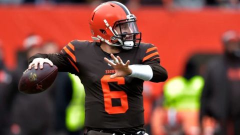 Mayfield lanza 3 pases de touchdown y Browns ganan a Bengals