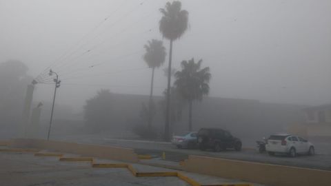 Fuerte neblina en Tijuana