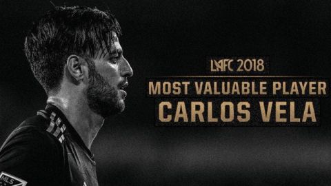 Carlos Vela, jugador más valioso para LAFC en la MLS