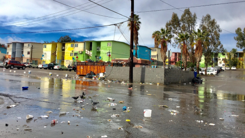 Vecinos de Infonavit la hacienda piden organización para tirar basura