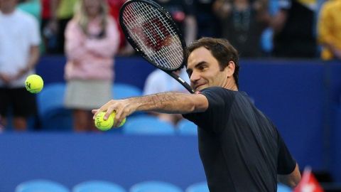 Roger Federer empieza la temporada con el pie derecho