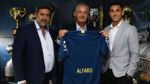 Alfaro, nuevo técnico de Boca Juniors