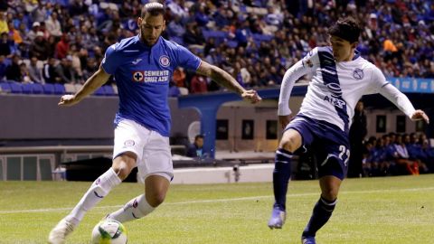 Cavallini rescata empate para Puebla, 1-1 ante el Cruz Azul